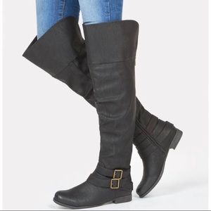 JustFab Aurelee over the knee boots